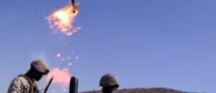 Watch: What Happens When a USMC 120mm Mortar Cooks-Off in the Tube