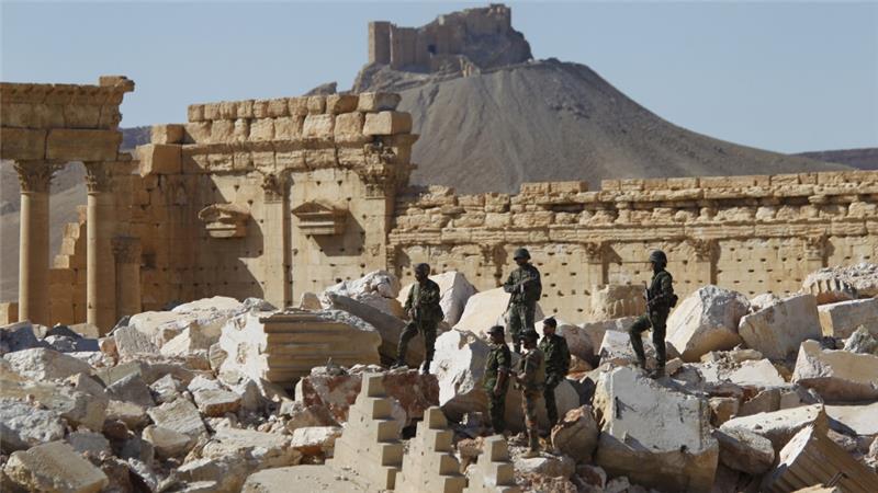 Syrian Troops Discovered a Mass Grave With Beheaded Bodies Amid the Ruins of Palmyra
