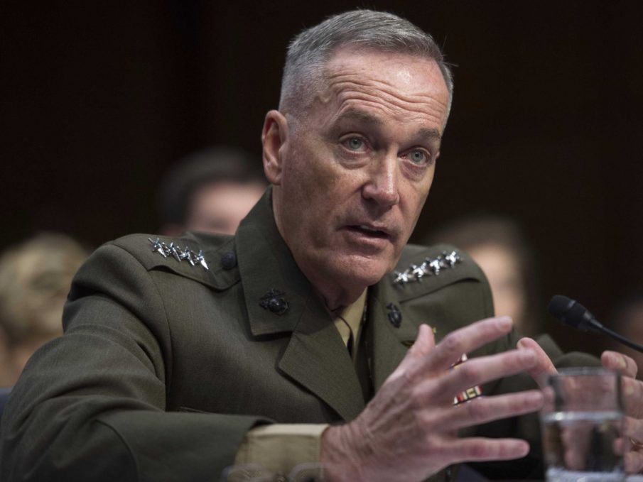Top Brass: Military Should Stay Out of Politics