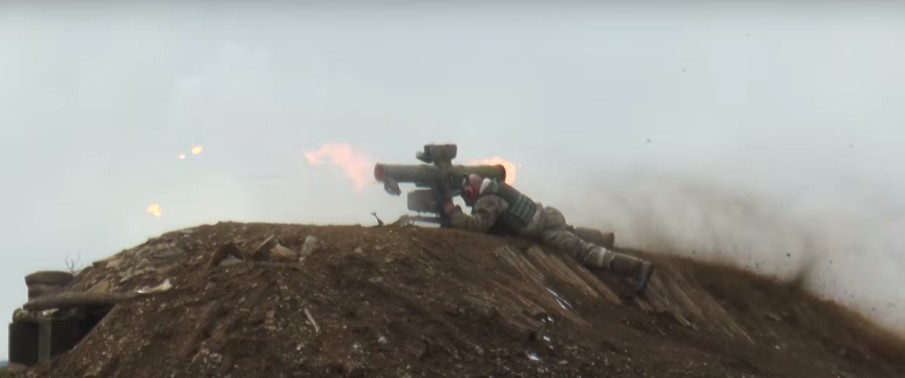 Watch: Ukrainian Forces Destroy Russian Armor
