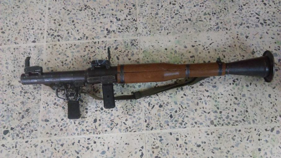 Peshmerga train with Rocket Propelled Grenades