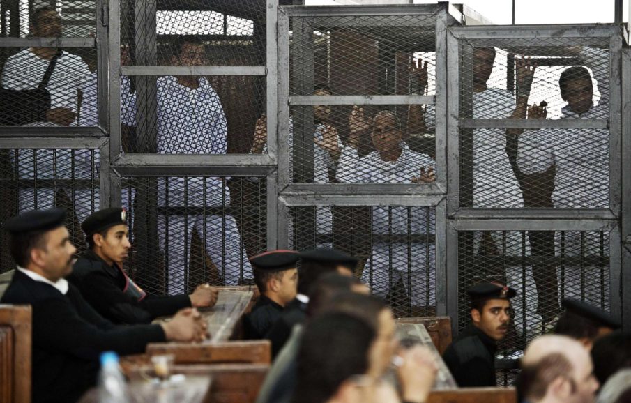 Egypt court recommends death for 2 Al-Jazeera employees
