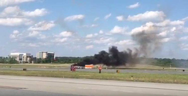 BREAKING: Air Show Crash In Georgia Kills Pilot