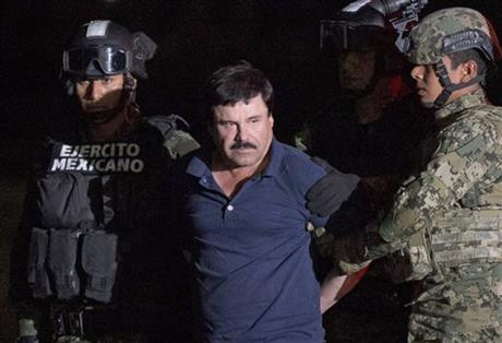 Mexican Cartel Boss ‘ El Chapo’ Guzman Moved to Jail on U.S. Border