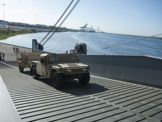 Army stretches its sea legs with first sealift exercise in 15 years