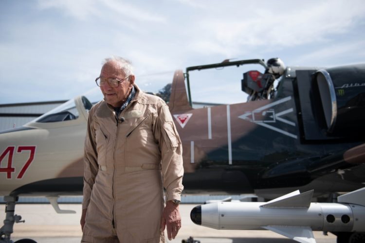 Veteran Combat Pilot Sees Dream Come True!