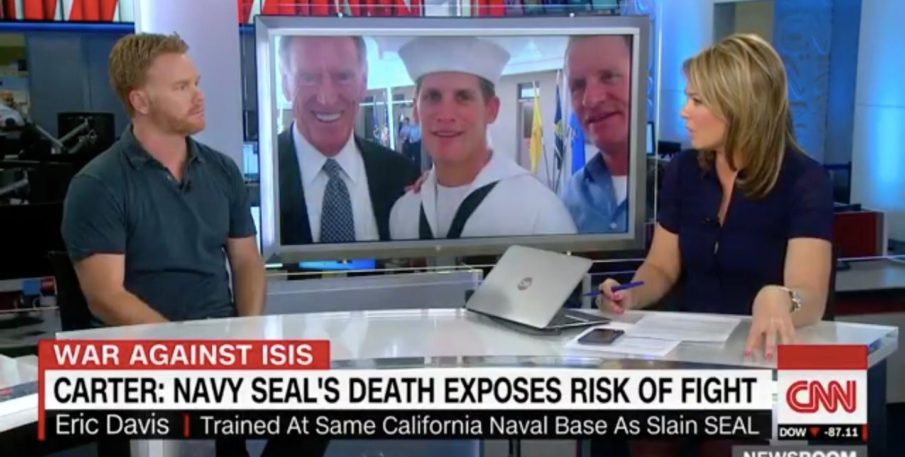 Watch: Former Navy SEAL Eric Davis on CNN discussing the heroism of Navy SEAL Charles Keating IV
