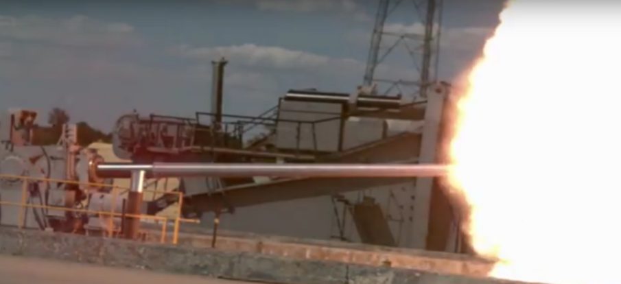 Watch: U.S. Navy’s New Supergun, Dispensing Freedom!