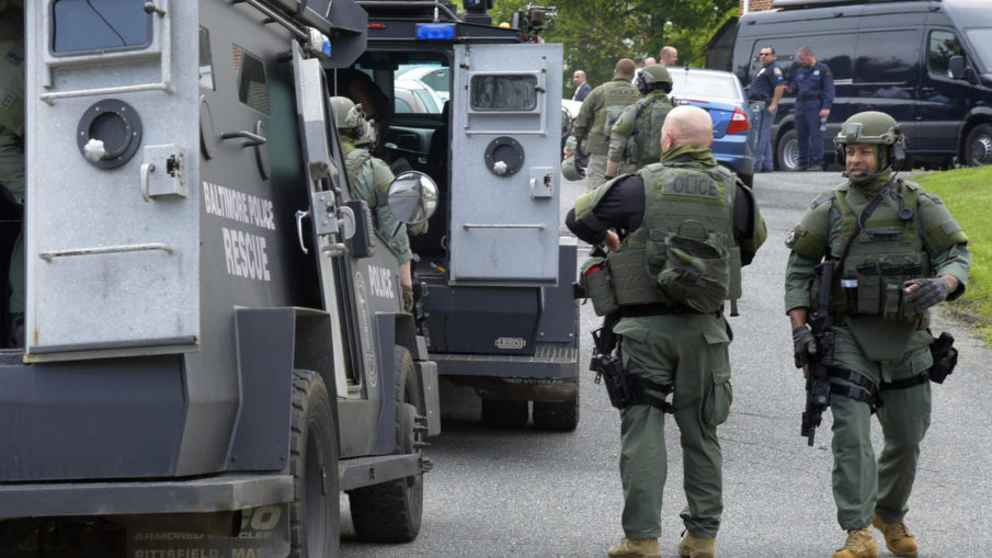 Army NG Special Forces Soldier Peacefully Ends His Armory Standoff with Baltimore Police