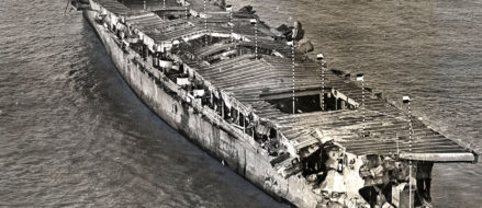 Secret atomic role of WWII-era aircraft carrier revealed