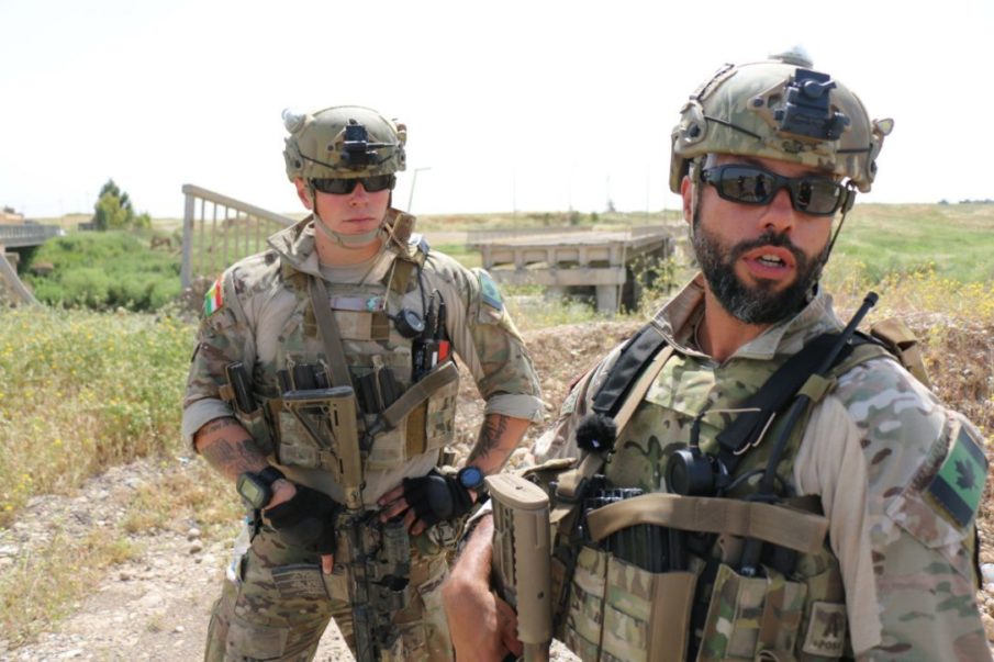 Watch: Canadian special operations forces training Peshmerga in Iraq