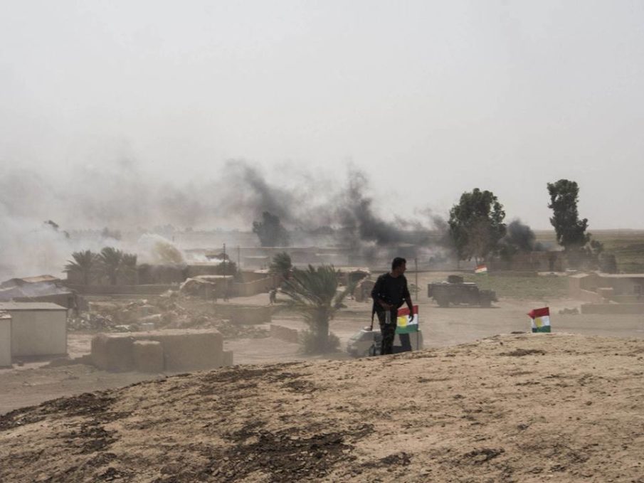 Peshmerga Train with American Volunteers in CQB