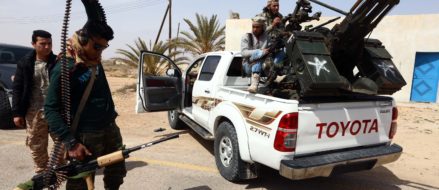 Libyan forces taking back ISIS stronghold
