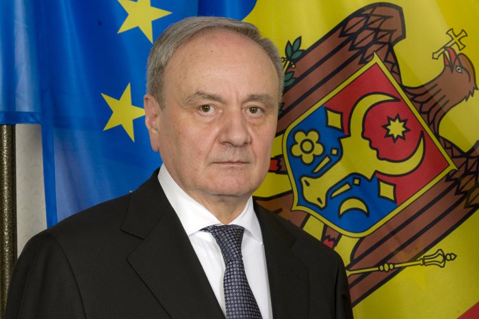 President Nicolae Timofti. Via Moldpres.