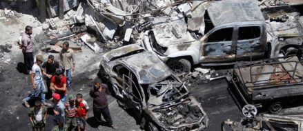 Twin Blasts Near Damascus Kill 12, Wound Dozens