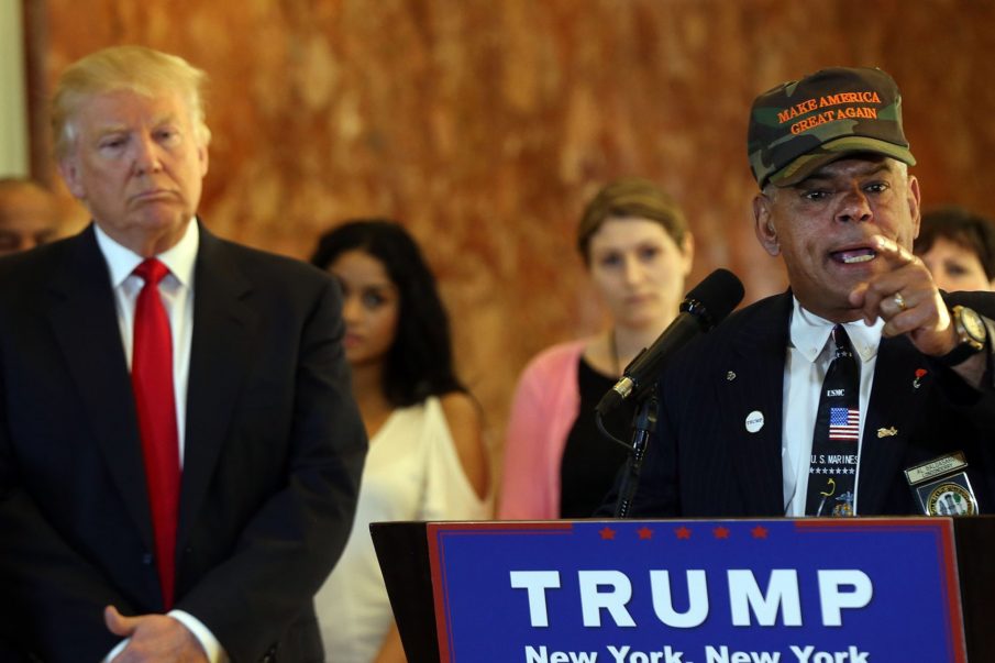 Here are the vets groups Trump says got $5.6 million