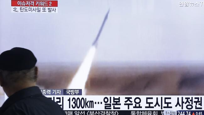 North Korea Fires 2 Suspected Midrange Missiles