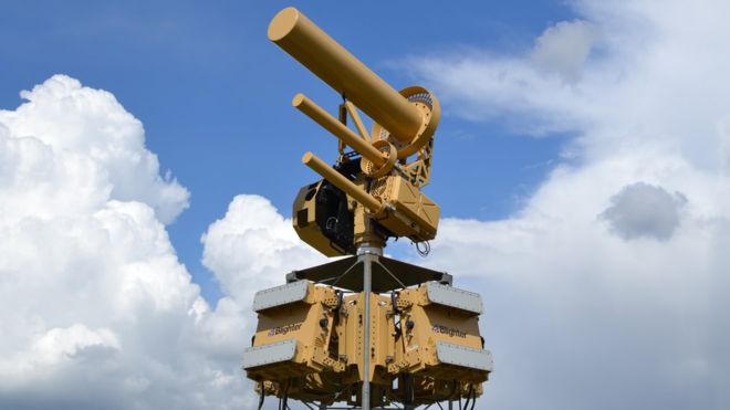 British drone-freezing ray gets US airports trial