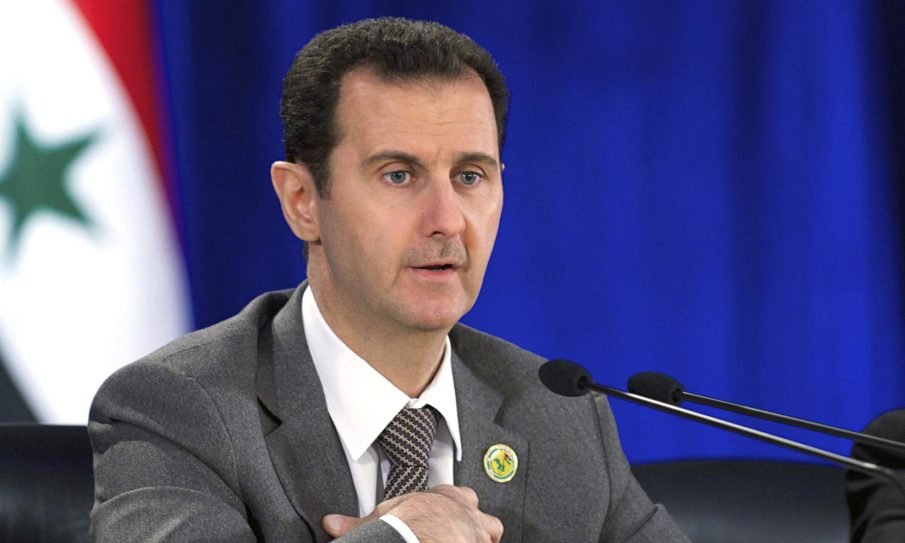 Dozens of US officials call for military action against Syria’s Assad