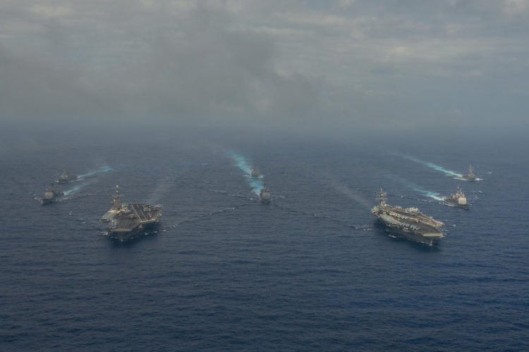 US Navy Pivots to Asia with Dual Aircraft Carriers