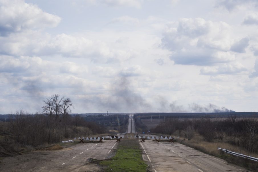 As fighting surges again in Ukraine, an environmental disaster looms