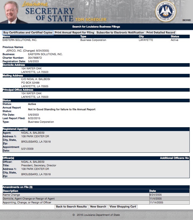 Eastern Solutions in LA