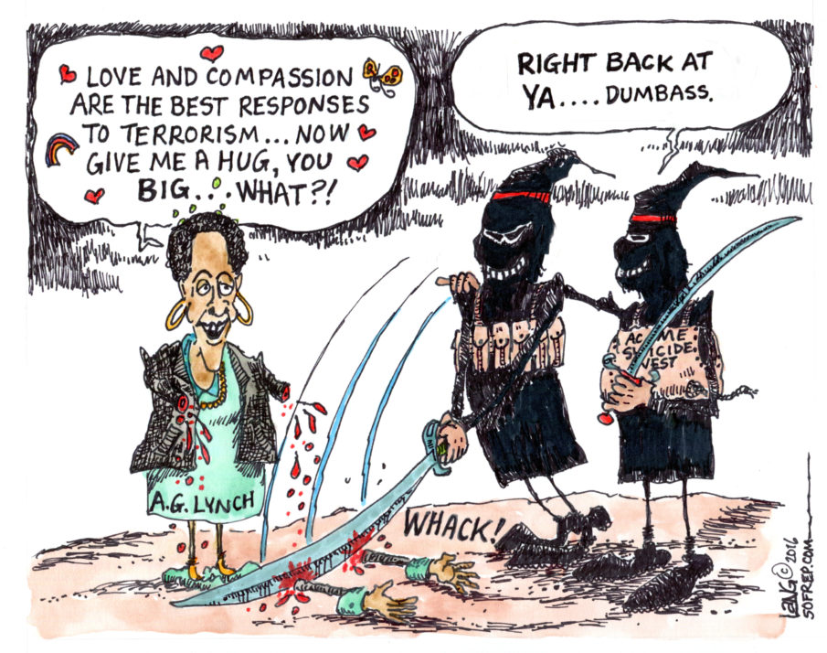 DOJ is going to fight terrorism with…compassion, unity, and love!