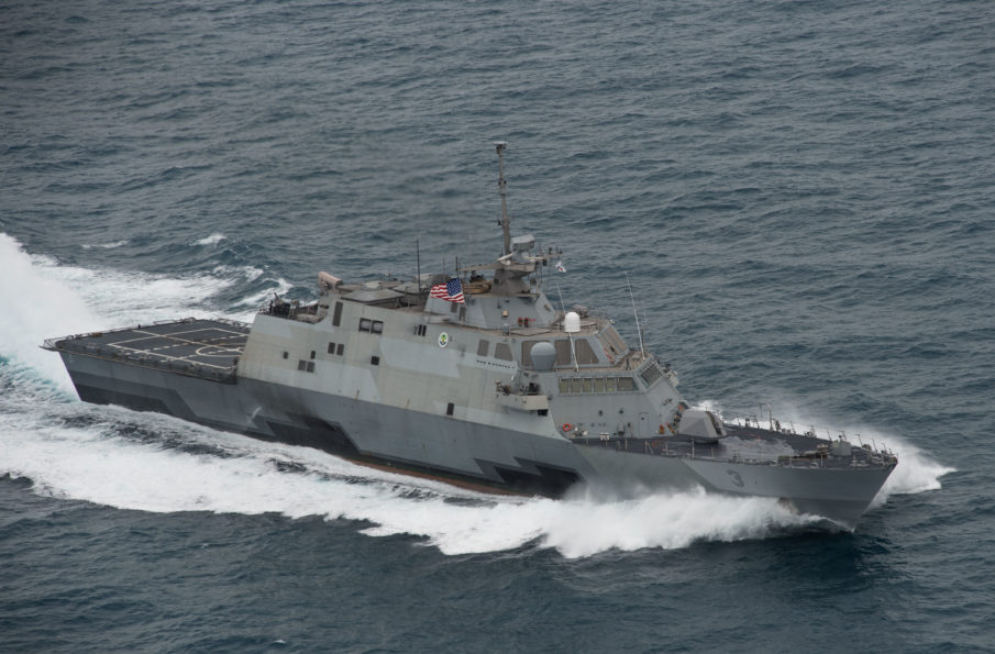 Navy warship to trade some speed for firepower, armor