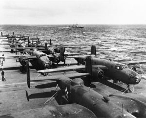 B-25's on the USS Hornet, Source: Wikipedia