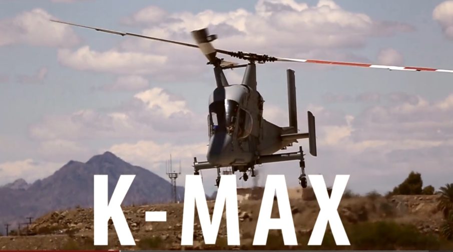 Watch: The Marine Corps New Twin-Blade, Kaman, K-MAX Helicopters