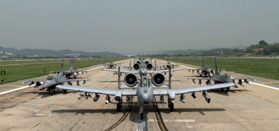Watch: The Elephant Walk of the A-10