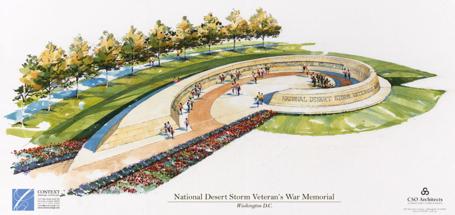 ‘Must not be forgotten’: Desert Storm vets on mission to build DC memorial