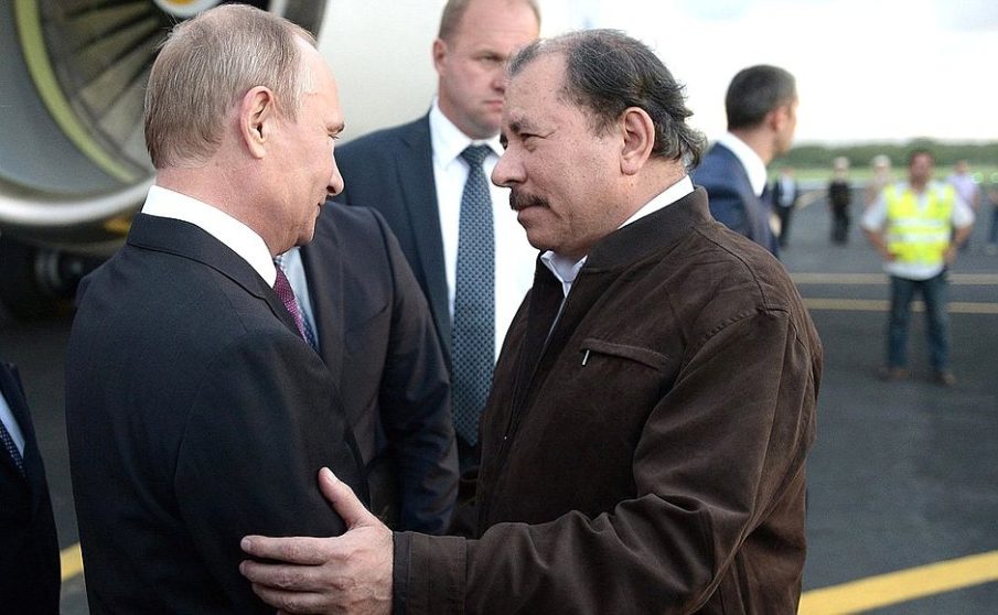Russia building spy site, providing aid, and tanks in Nicaragua, expels US officals