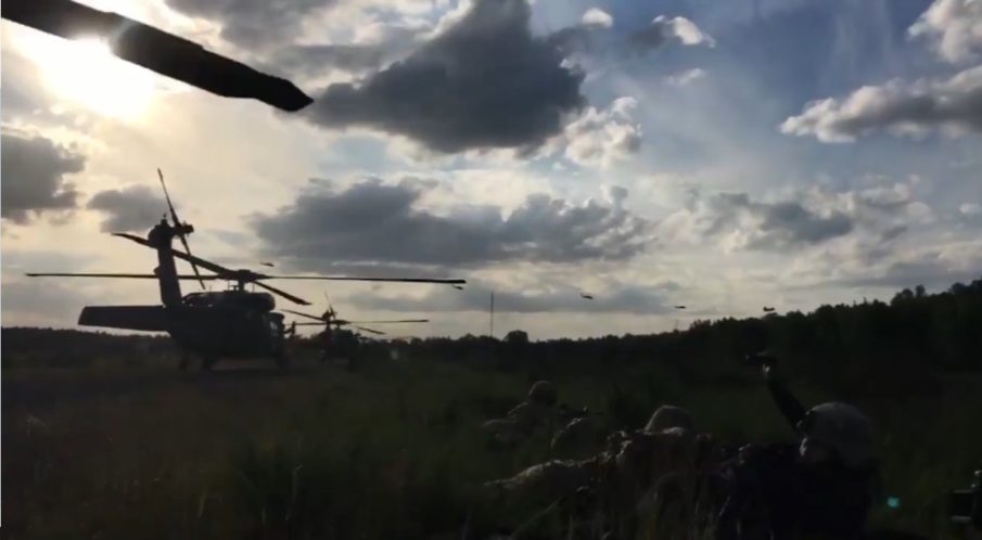 Watch: Combined Air Assault Operation in Poland – NATO Continues, Despite Russian Threats