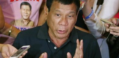 “Shoot him and I’ll give you a medal” – Philippine President Encourages Citizens to Shoot Drug Dealers