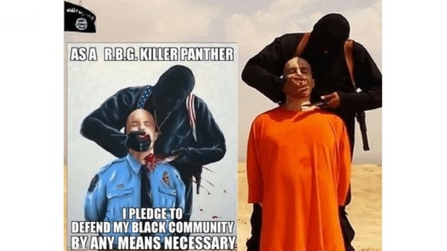 Terrifying image of cop being killed goes viral after Dallas attack