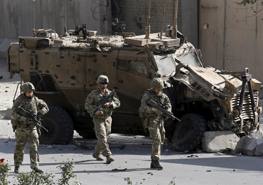 US general says 5 US troops wounded in Afghan fighting
