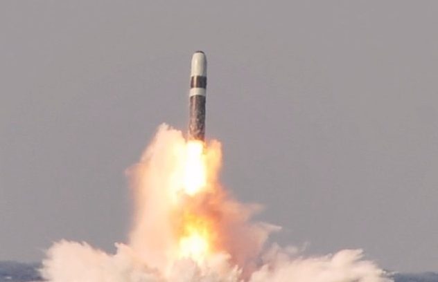 Supersonic missile misfired, launched towards China