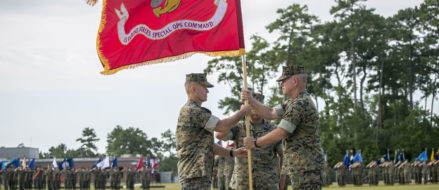 MARSOC receives new commander