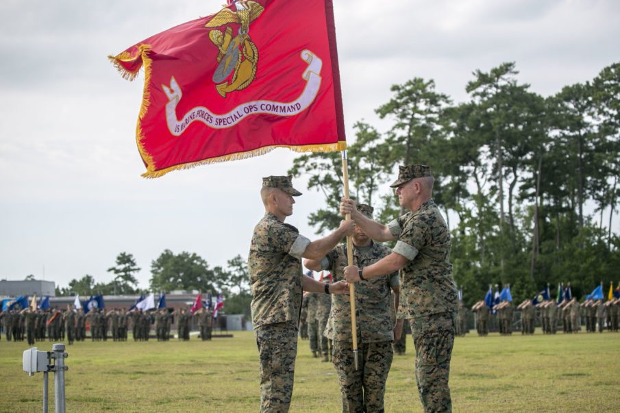MARSOC receives new commander
