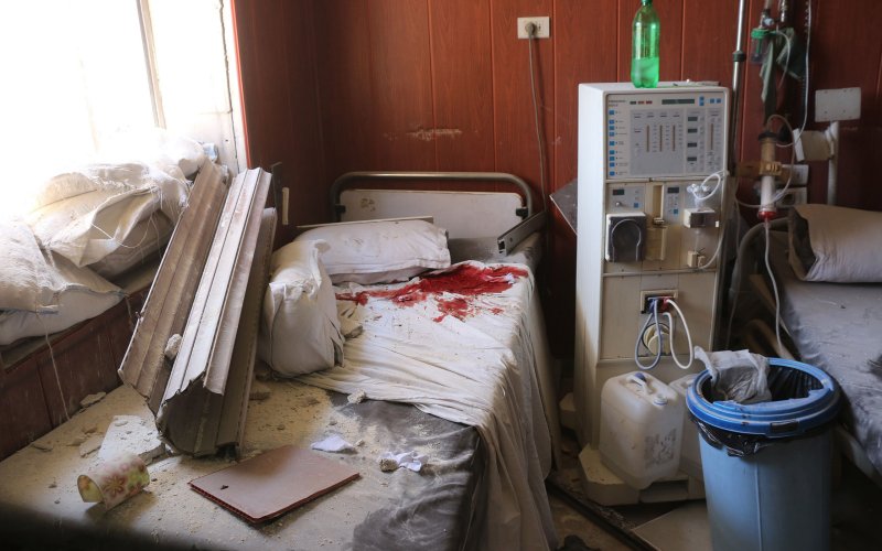 Assad and Putin’s Sick Strategy Bombing Hospitals