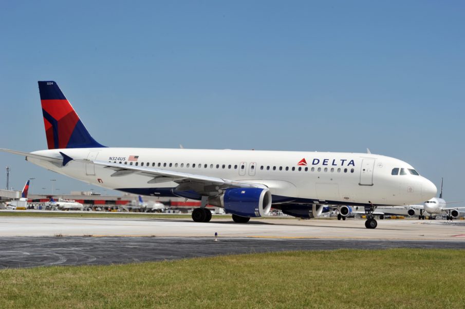 Delta flight lands at Air Force Base by mistake