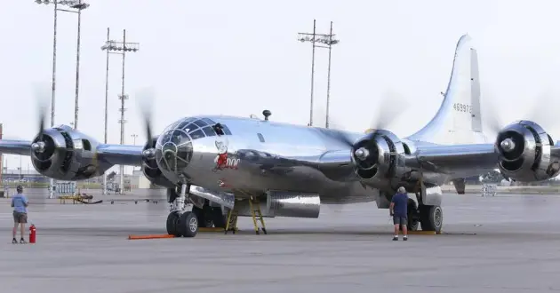 Watch: B-29 “Doc” Takes to Skies 60 Years Later