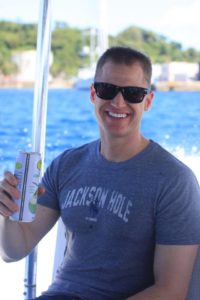 USMC F-18 Pilot and BentProp Member LtCol Warren "Boozer" Bruce on a recent expedition. Photo: Derek Abbey.