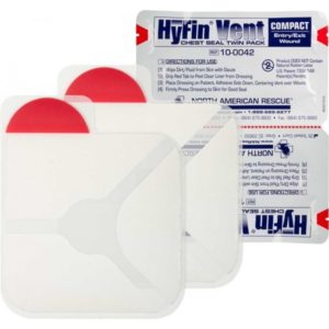 Hyphin vented chest seal
