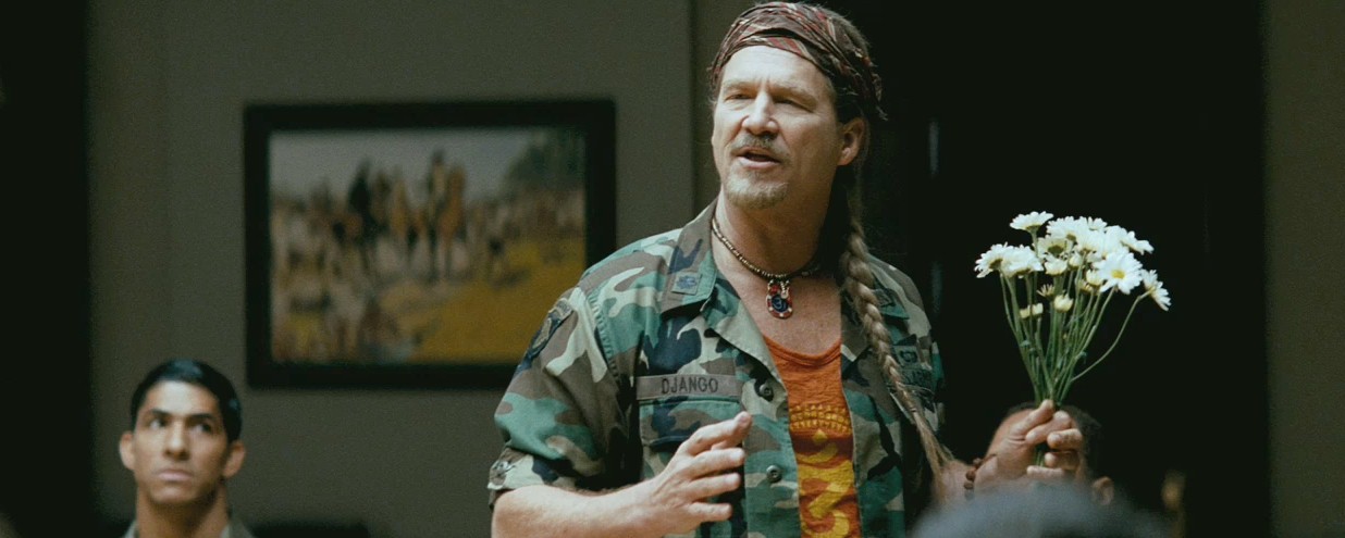 Jeff Bridges starred as a fictionalized Jim Channon in the film "The Men Who Stare at Goats."