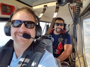 Joe and Josh Elliott Flying Over San Diego