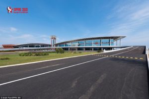 Front view of Kalma Airport (credit: DPRK360.com)