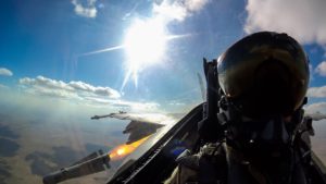 Photo credit: LCDR P. “Schwarma” Singh IR Maverick launch on ISIS target