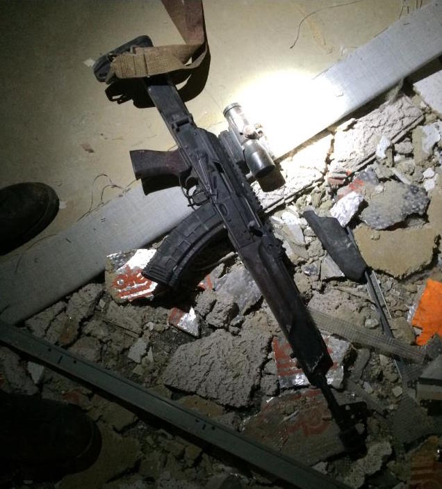 Exclusive: Photo of the Saiga AK-74 Rifle used at Dallas Shooting